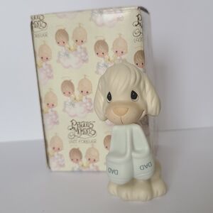 Precious Moments Dog Animal E-9267B Porcelain Collectible Figurine
